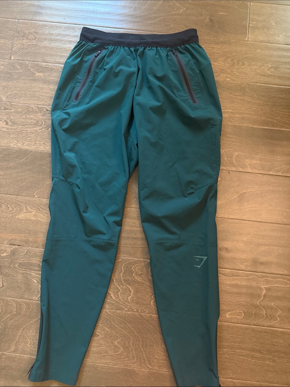 GYMSHARK Men's Teal Performance Jogger Pants
